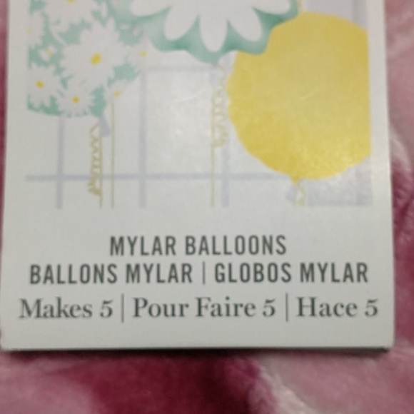 Martha stewart 5 balloons mylar/ Global mylar - Picture 4 of 5
